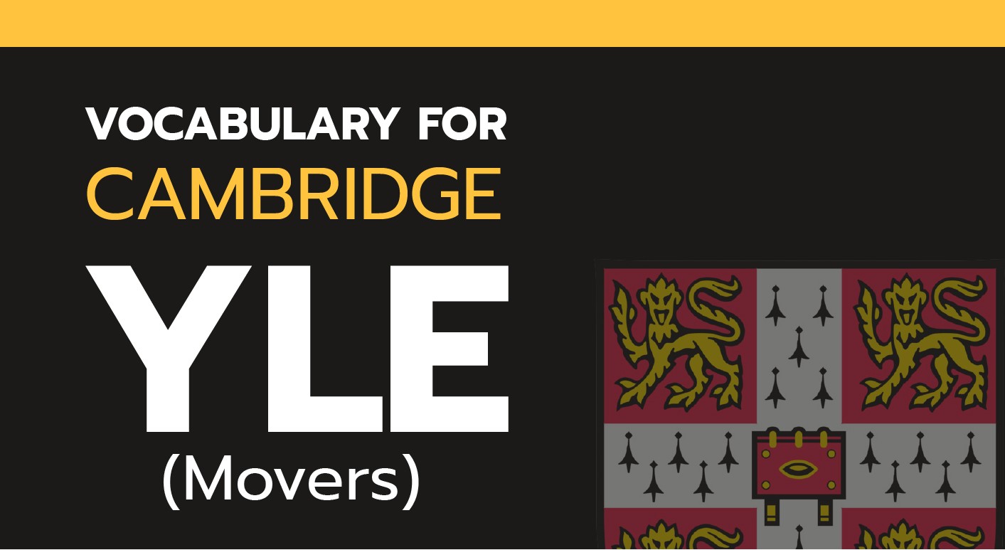 VOCA FOR CAMBRIDGE YLE (MOVERS)